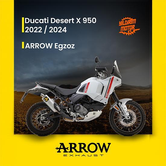 ARROW DUCATİ DESERTX 950 EGZOZ 22-24