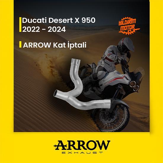 ARROW DUCATİ DESERTX 950 HEADERS 22-23