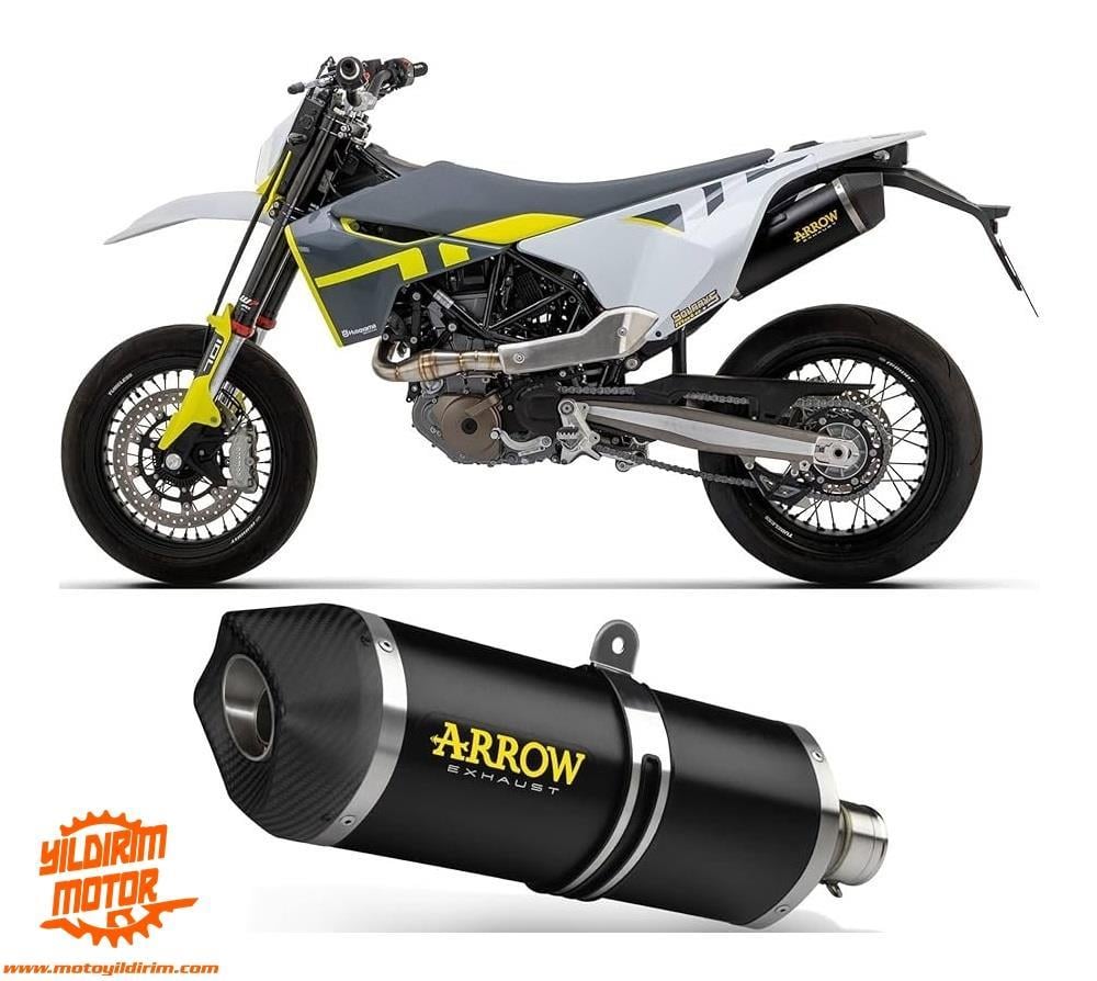 Arrow Husqvarna 701 Enduro/Supermoto Alüminyum Egzoz Tüp 21-24