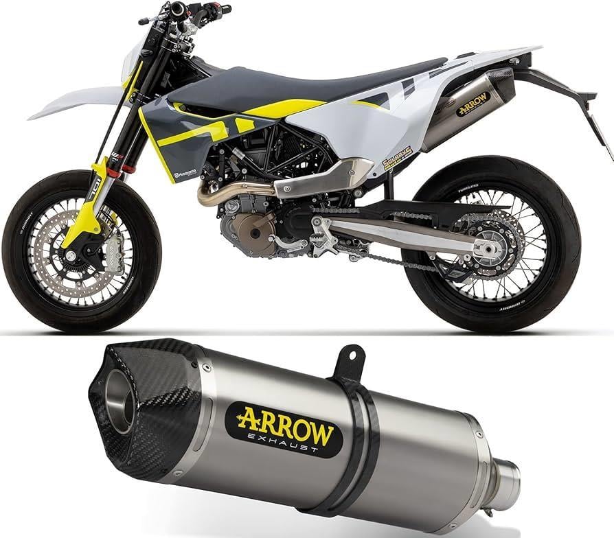 Arrow Husqvarna 701 Enduro/Supermoto Alüminyum Egzoz Tüp 21-24