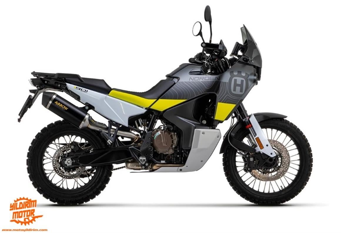 ARROW HUSQVARNA NORDEN EXPEDİTİON TİTANYUM SİYAH EGZOZ 22-23