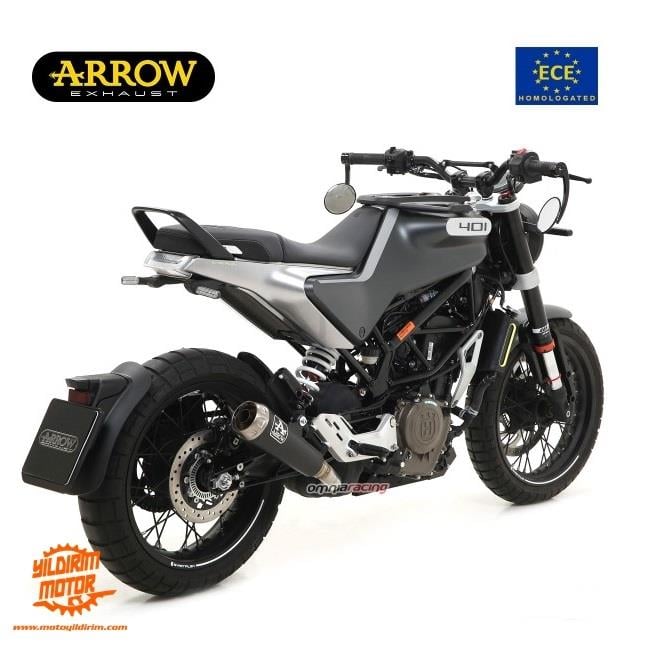 ARROW HUSQVARNA SVARTPILEN 401 NICHROM SİYAH EGZOZ 20-23