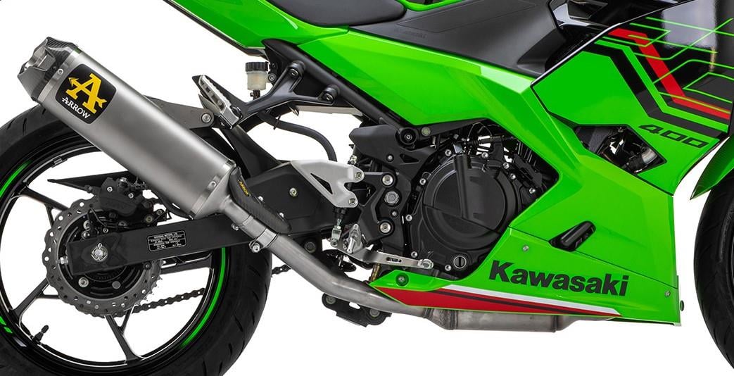 ARROW KAWASAKİ NİNJA 400 ALİMİNYUM EGZOZ 2023