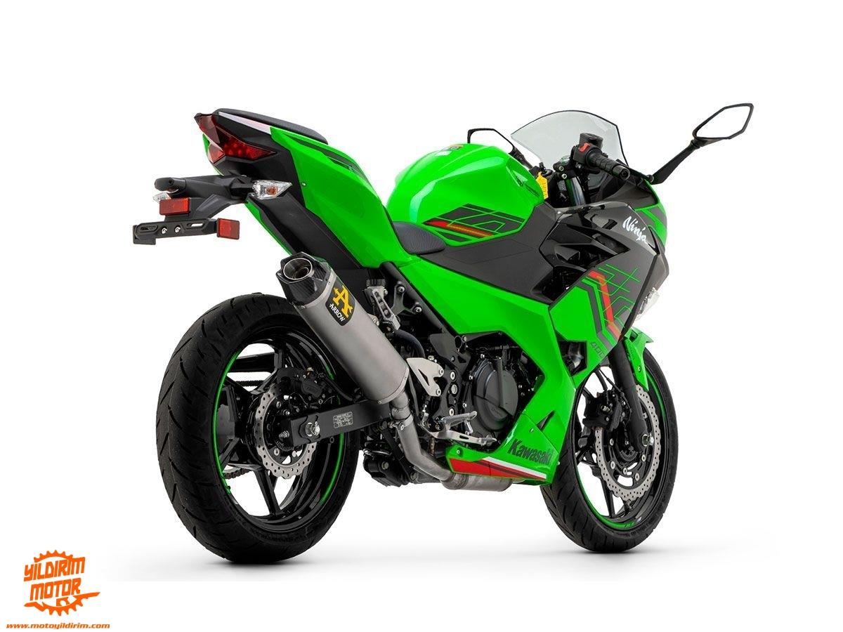 ARROW KAWASAKİ NİNJA 400 ALİMİNYUM SİYAH EGZOZ 2023