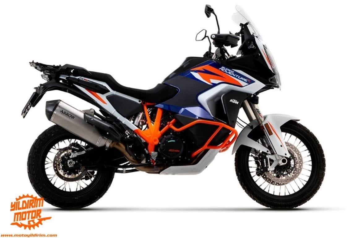 ARROW KTM 1290 SUPER ADV TİTANYUM EGZOZ GRİ 21-24