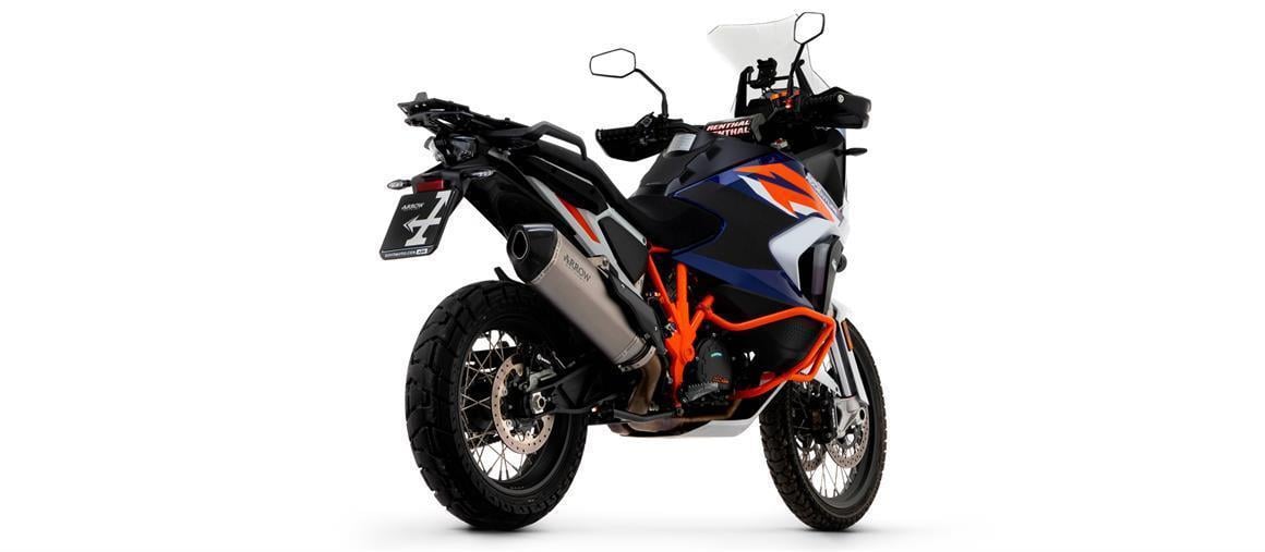 ARROW KTM 1290 SUPER ADV TİTANYUM EGZOZ SİYAH 21-24