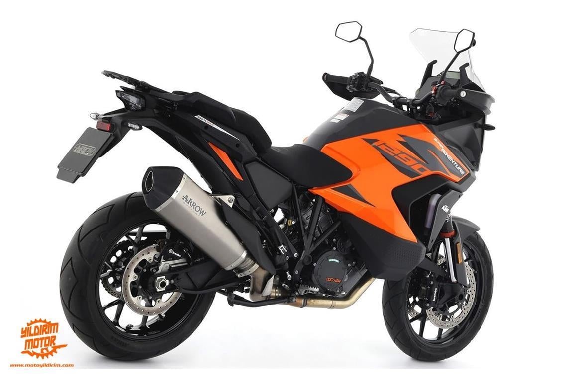 ARROW KTM 1290 SUPER ADV TİTANYUM EGZOZ GRİ 21-24