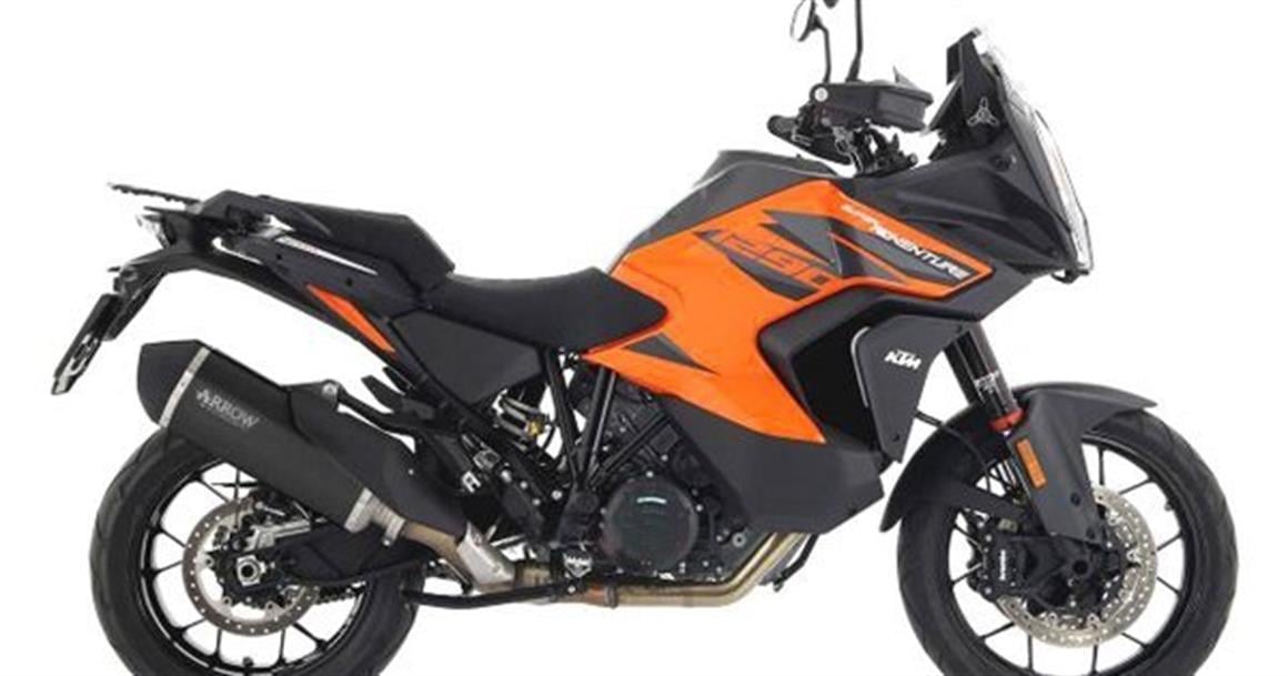 ARROW KTM 1290 SUPER ADV TİTANYUM EGZOZ SİYAH 21-24