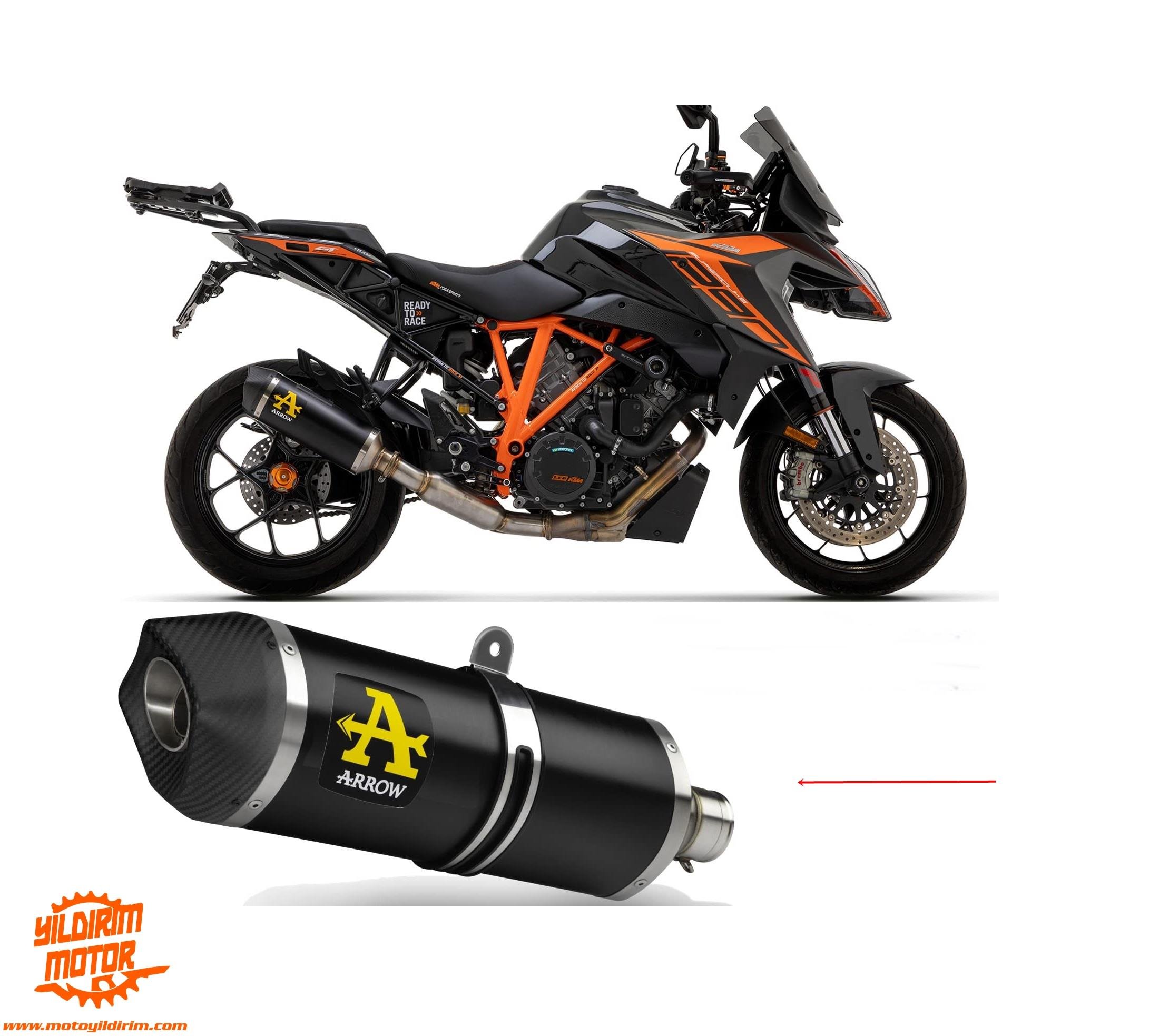 ARROW KTM 1290 SUPER DUKE GT EGZOZ 17-24