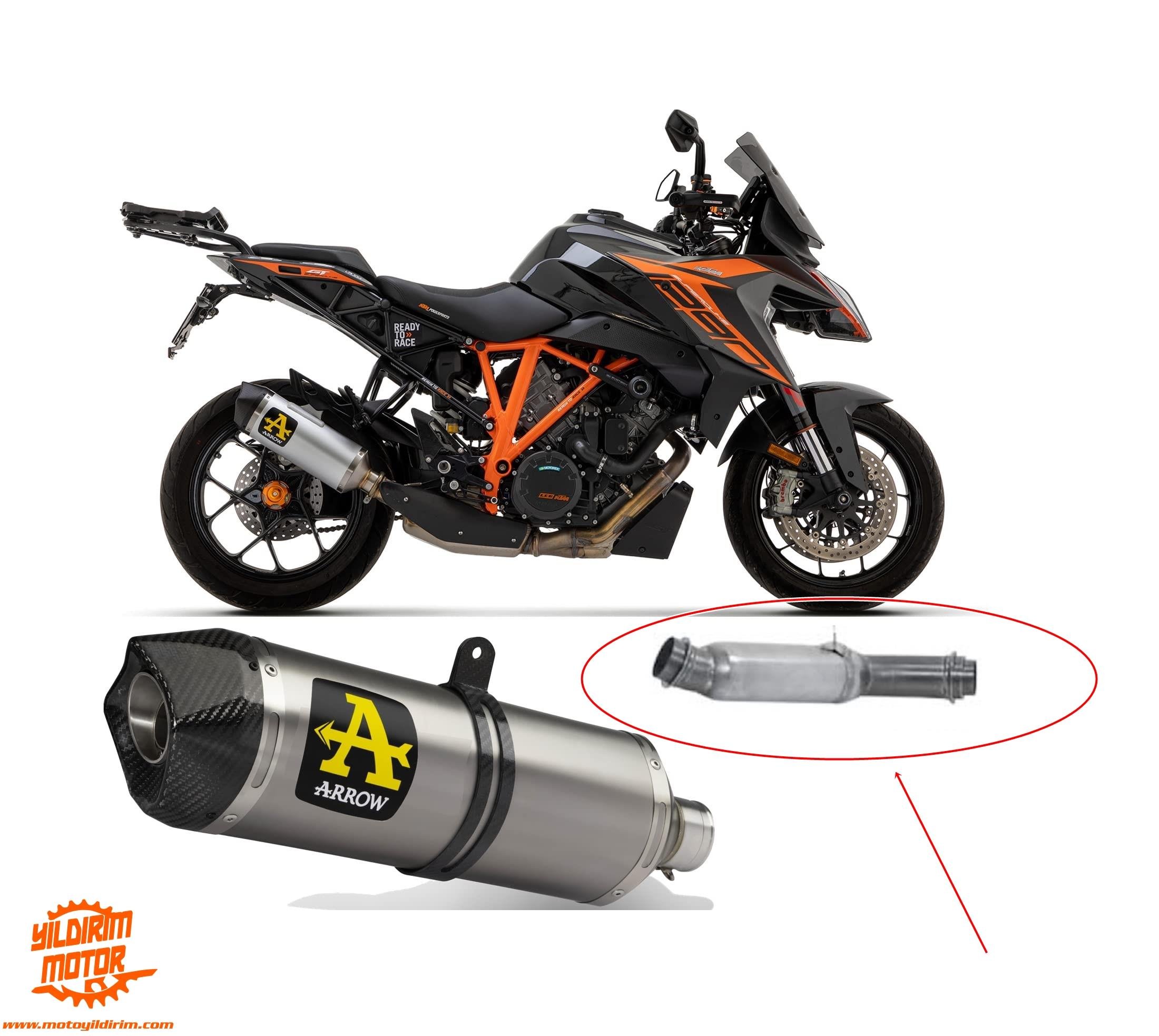 ARROW KTM 1290 SUPER DUKE GT EGZOZ ARA BORU 17-24