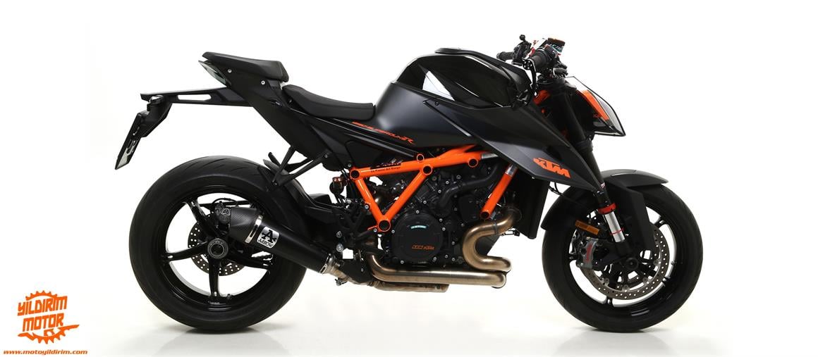 ARROW KTM 1290 SUPER DUKE R SİYAH EGZOZ 20-23