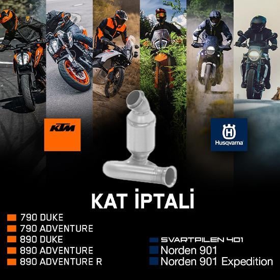 ARROW KTM DUKE 790-890 GÜÇ VE TORK SALYANGOZU 18-23