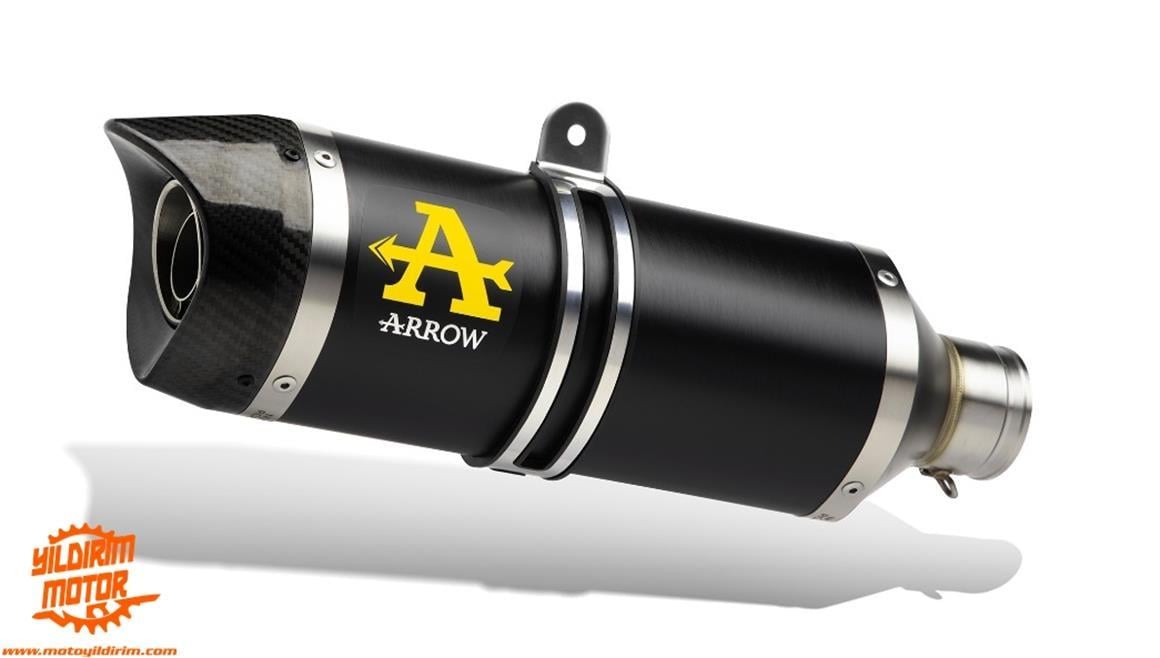 ARROW YAMAHA R 25 ALİMİNYUM SİYAH EGZOZ 19-23