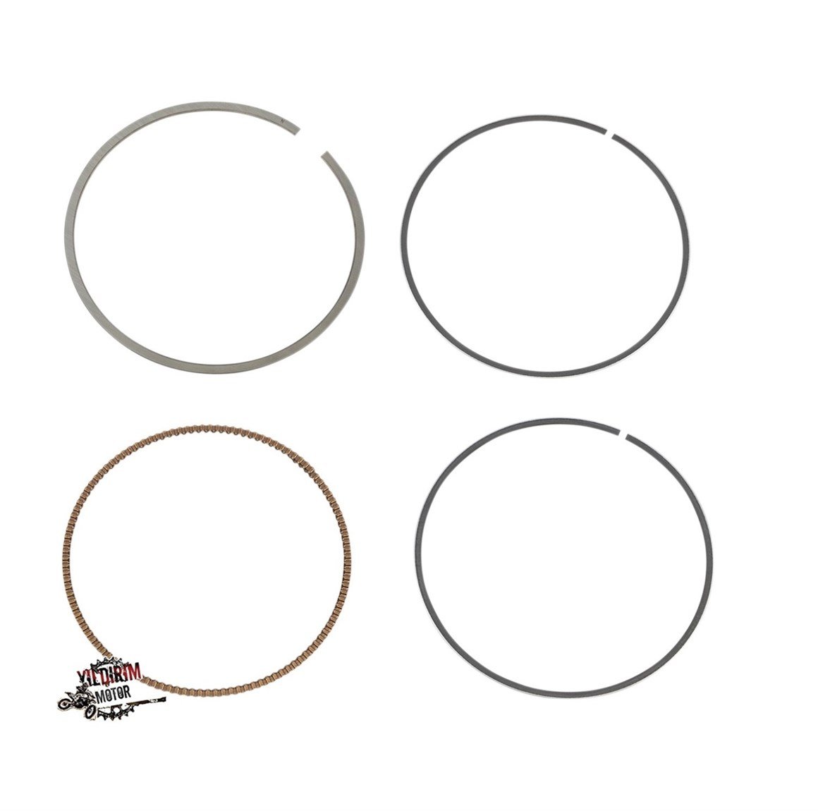 ATHENA CRF250 R SEGMAN SETİ 16-17