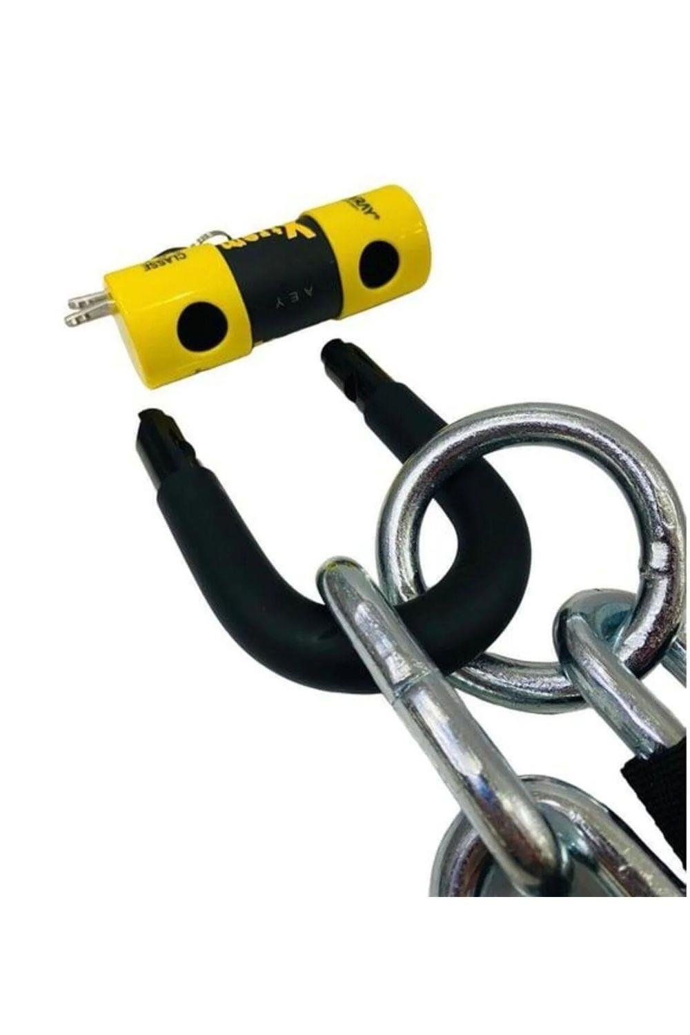 AUVRAY C-BLOK 120 ZİNCİR KİLİT + U DİSK SRA