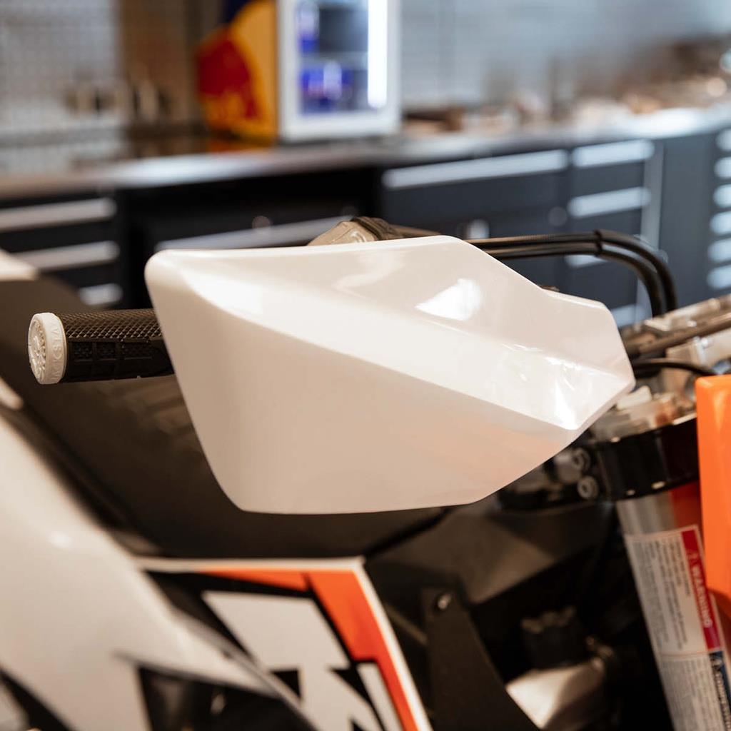 AWORKX KTM HUSQVARNA GASGAS ELCİK KORUMA PLASTİĞİ BEYAZ