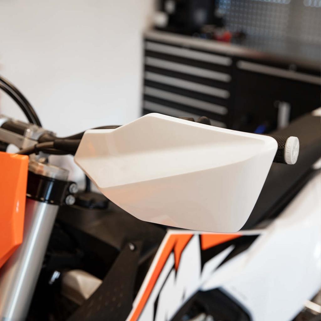 AWORKX KTM HUSQVARNA GASGAS ELCİK KORUMA PLASTİĞİ BEYAZ