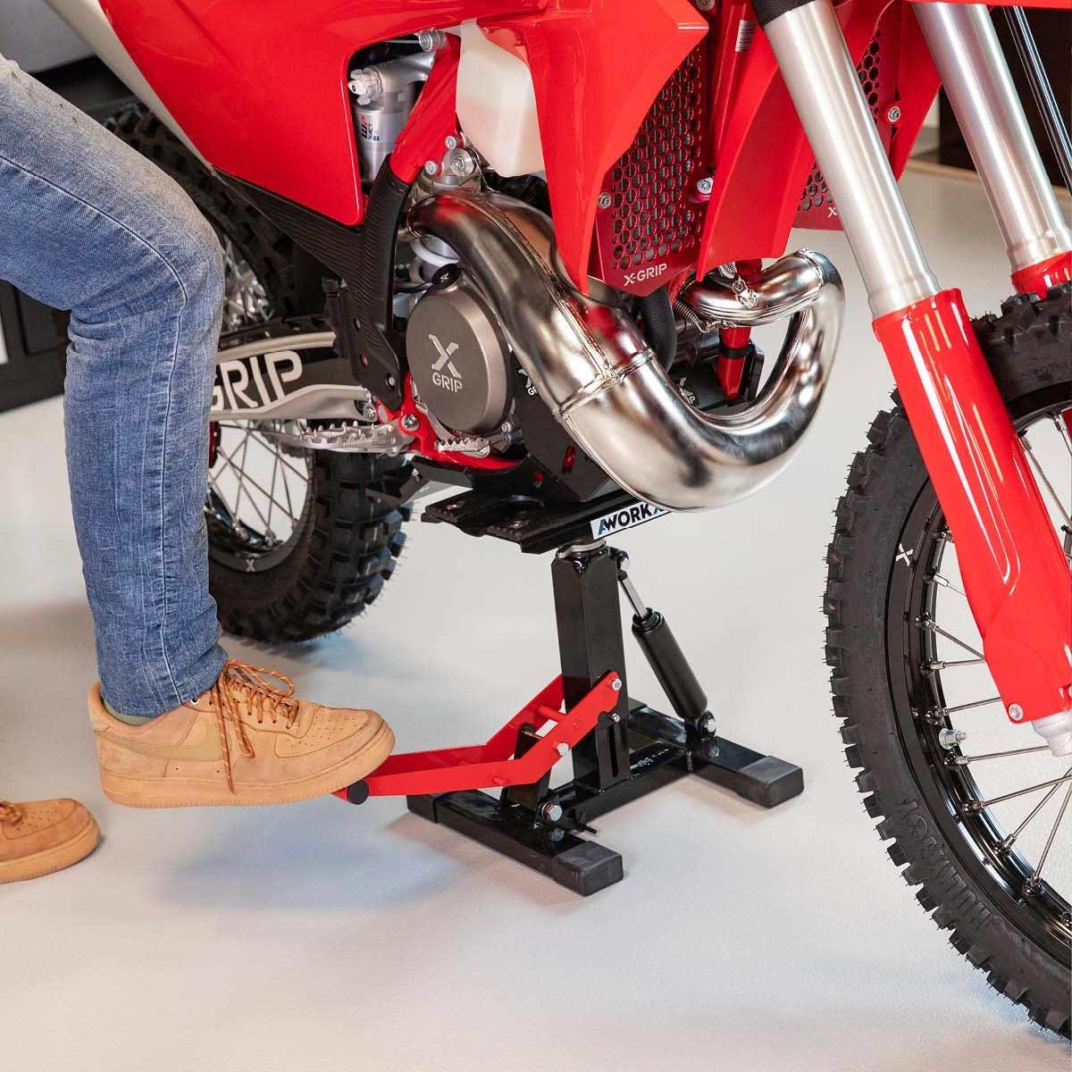 AWORKX MOTOSİKLET KALDIRMA SEHPASI