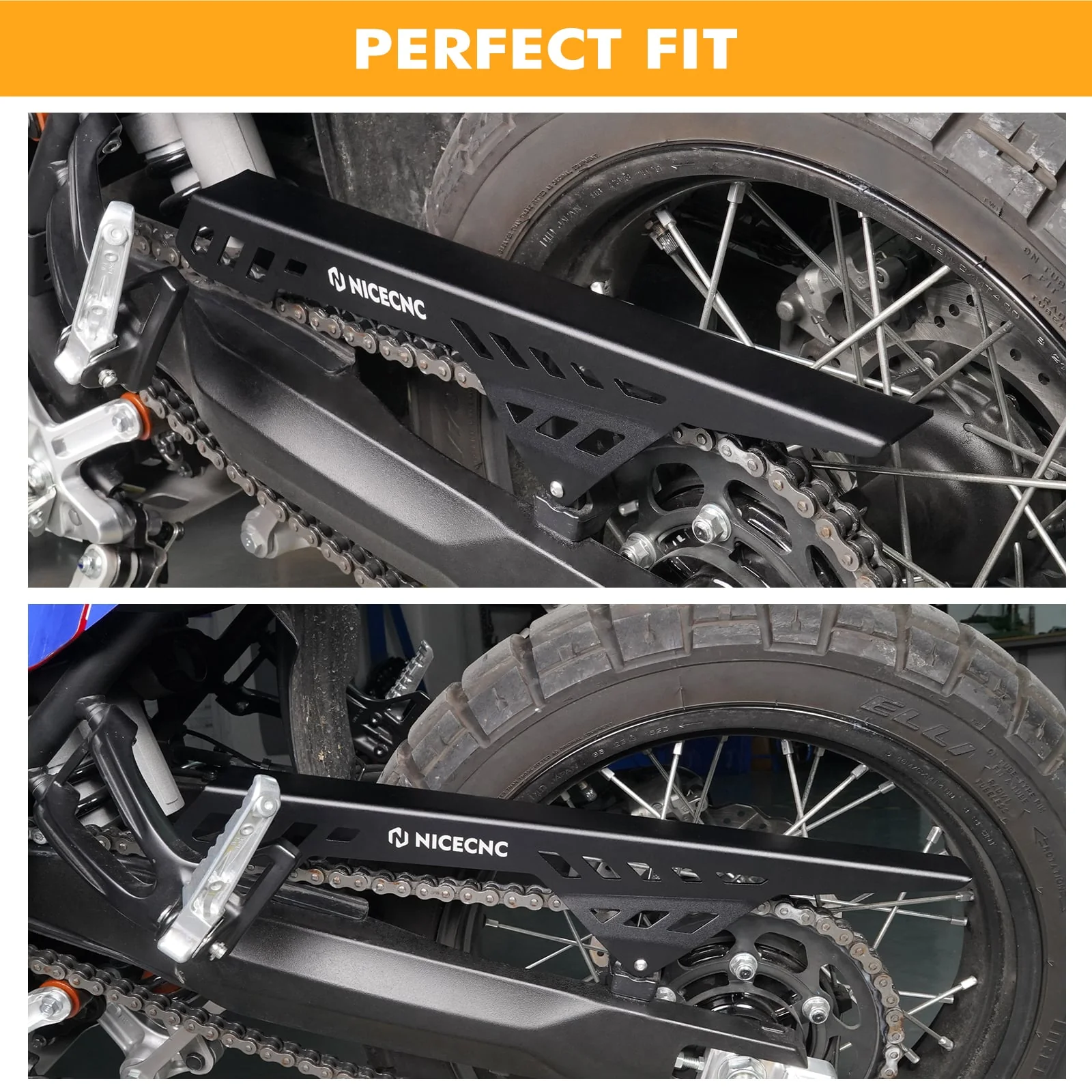 NICECNC TENERE 700 ARKA ZİNCLİ SLİDER ÜST 19-22