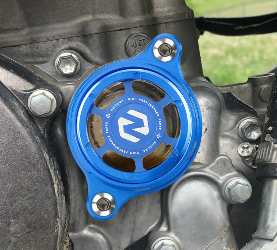 NICECNC YAMAHA YZ250/450F YAĞ FİLTRE KAPAĞI