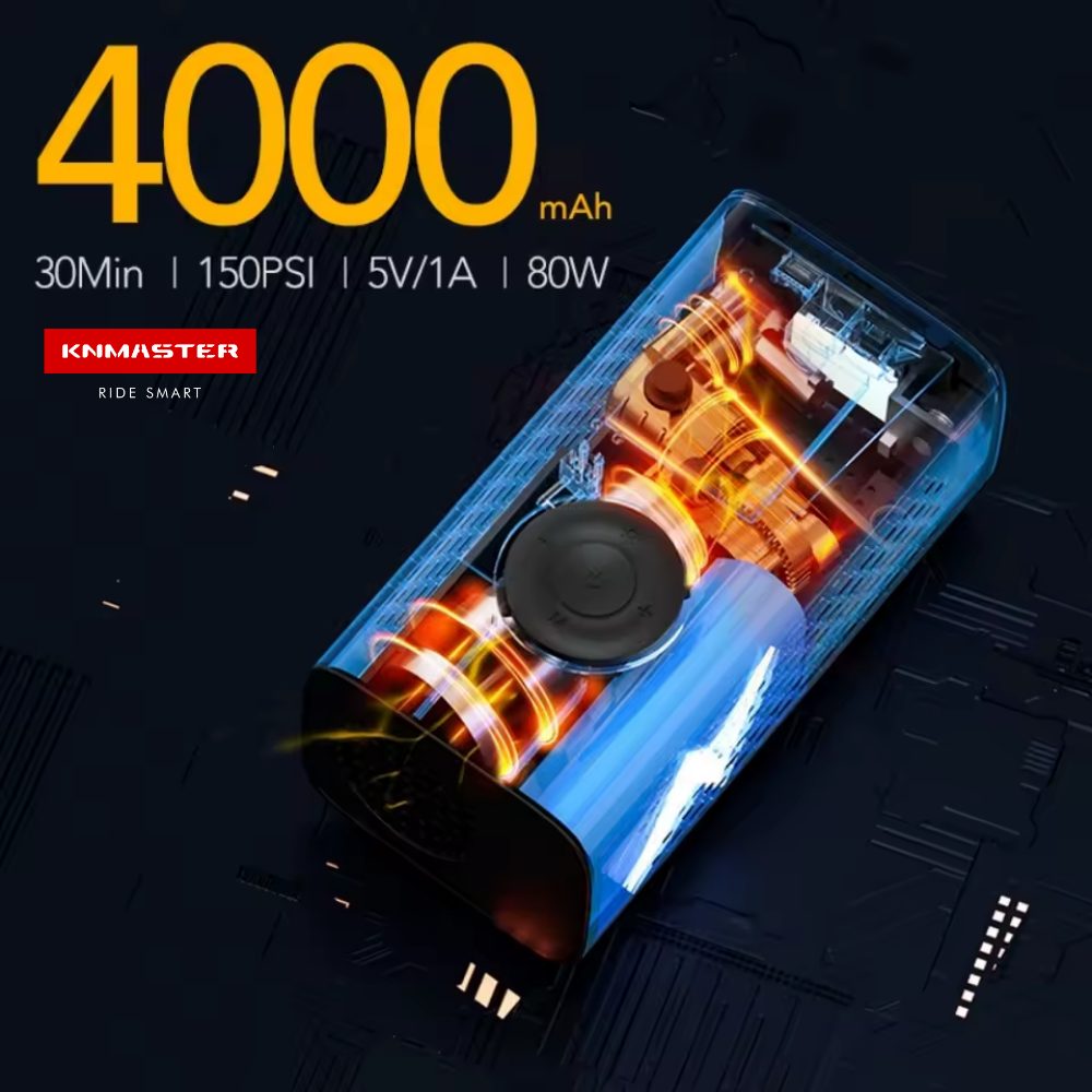 KNMASTER DİJİTAL GÖSTERGELİ HAVA POMPASI