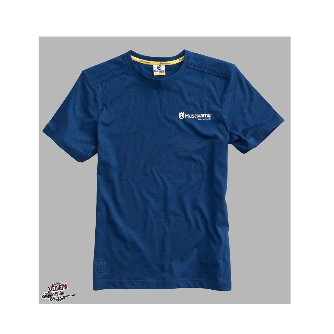 BASIC LOGO TİŞÖRT MAVİ 