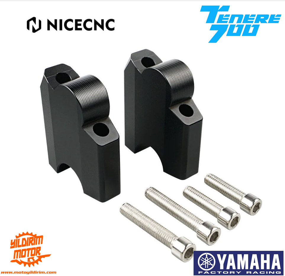 NICECNC TENERE 700 GİDON YÜKSELTME 28MM
