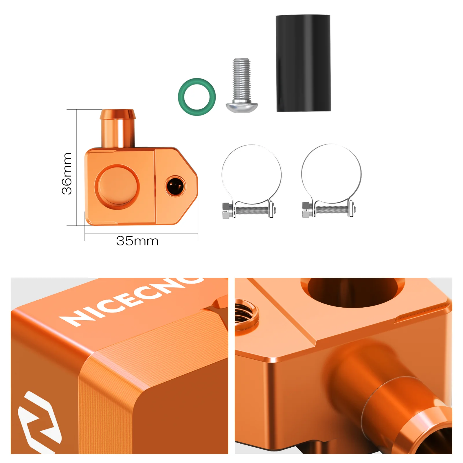 NICECNC KTM&HSQ&GASGAS BASINÇ SENSÖR BRAKETİ 24-26