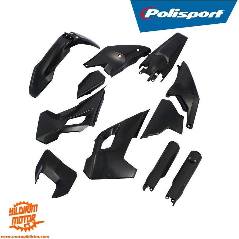 POLİSPORT TE/FE GRENAJ SET 24-26 SİYAH