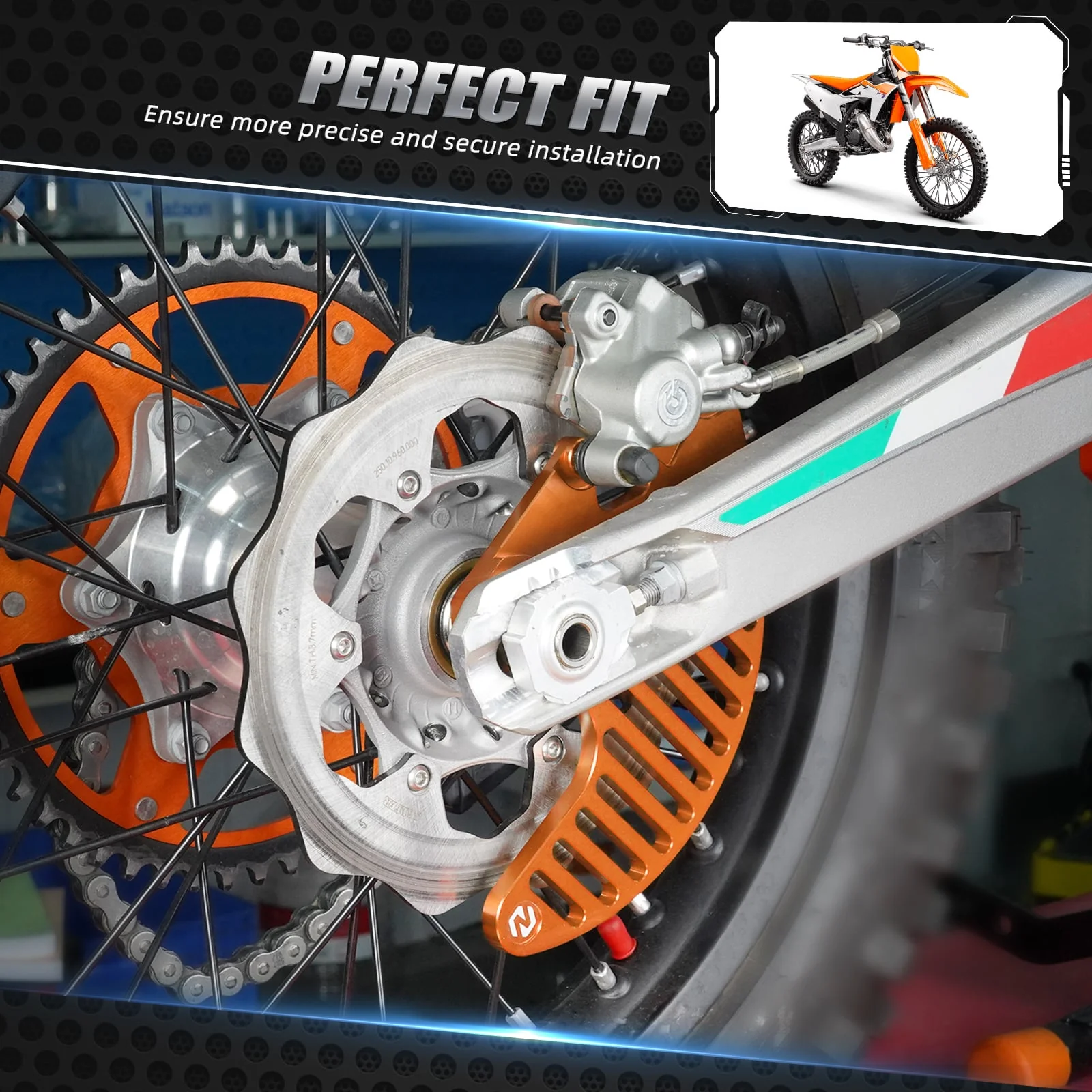 NICECNC KTM&HSQ&GASGAS ARKA DİSK KORUMA 17-26