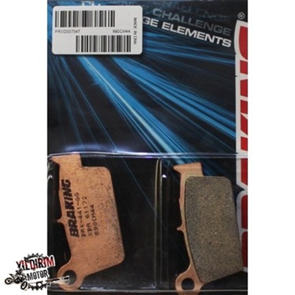 GASGAS EC 250/300 BRAKING SİNTER ARKA FREN BALATASI 11-18