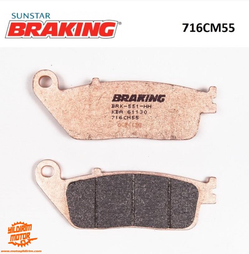 BRAKING HONDA CBR 600F FREN BALATASI 