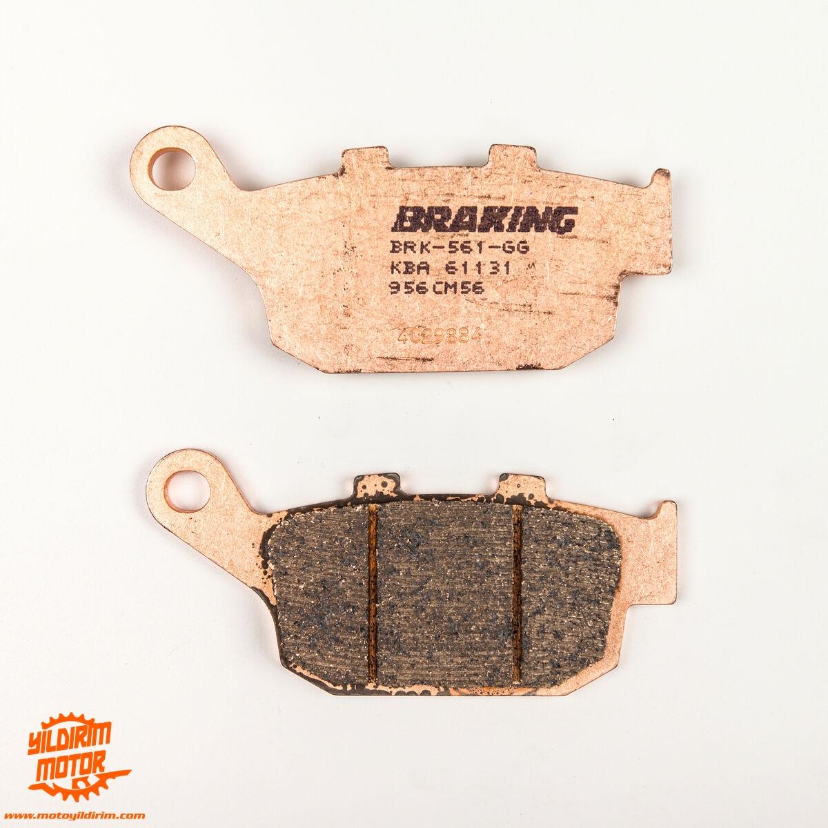 BRAKING HONDA NC 750 SİNTERLİ ARKA FREN BALATASI 