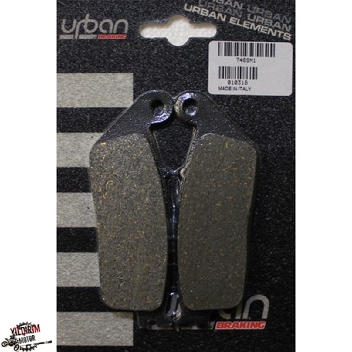 Braking Yamaha X-Max 250 Yarı Sinterli Ön Fren Balatası 12-16