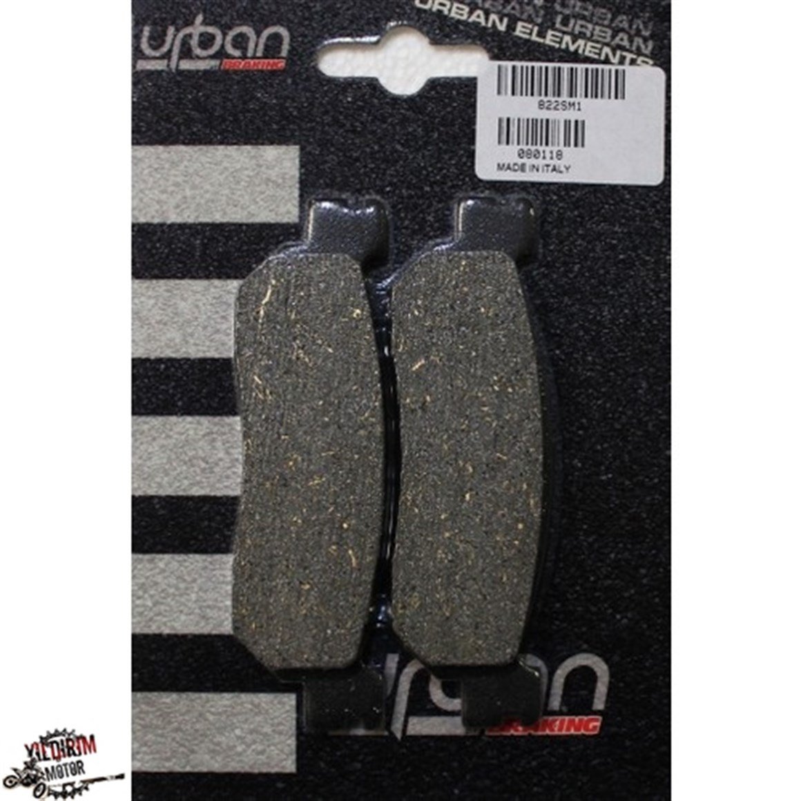 Braking Yamaha X-Max 250 Yarı Sinterli Ön Fren Balatası 05-16