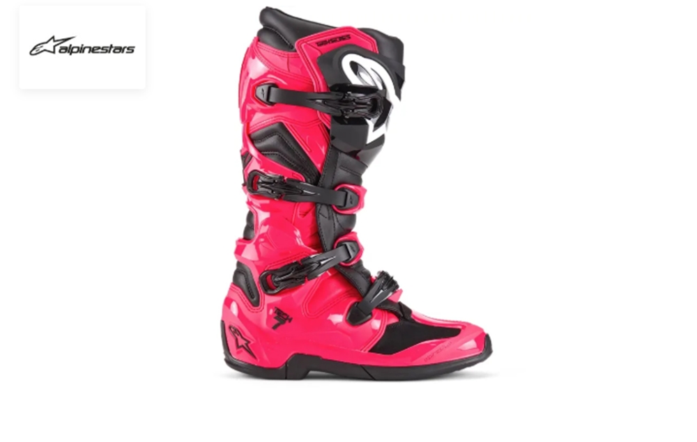 ALPINESTARS DIVA TECH7 BOT PEMBE/SİYAH