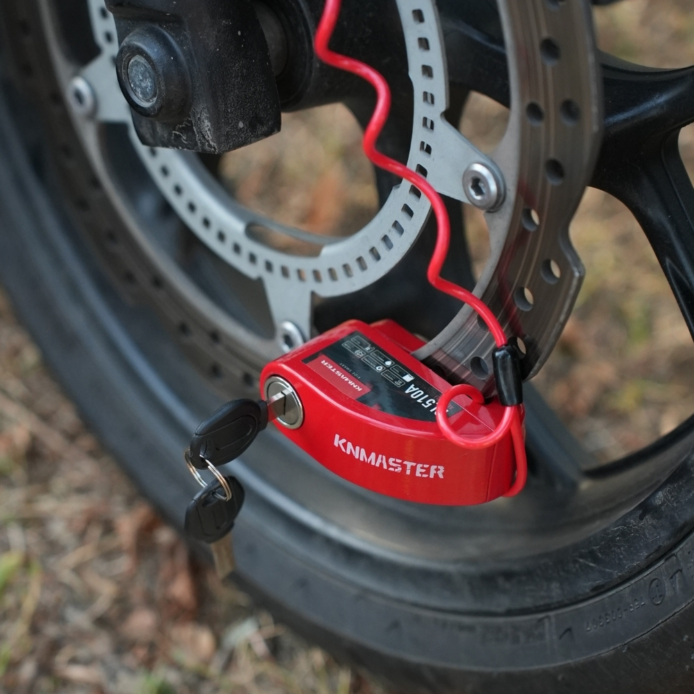 KNMASTER 6MM ALARMLI DİSK KİLİDİ