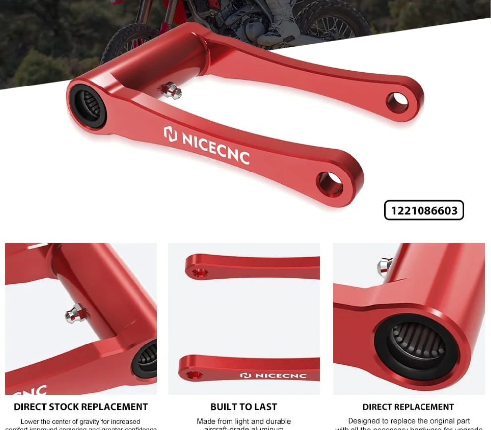 NICECNC HONDA CRF250L/RALLY 1.75 ALÇALTMA KİTİ 21-25