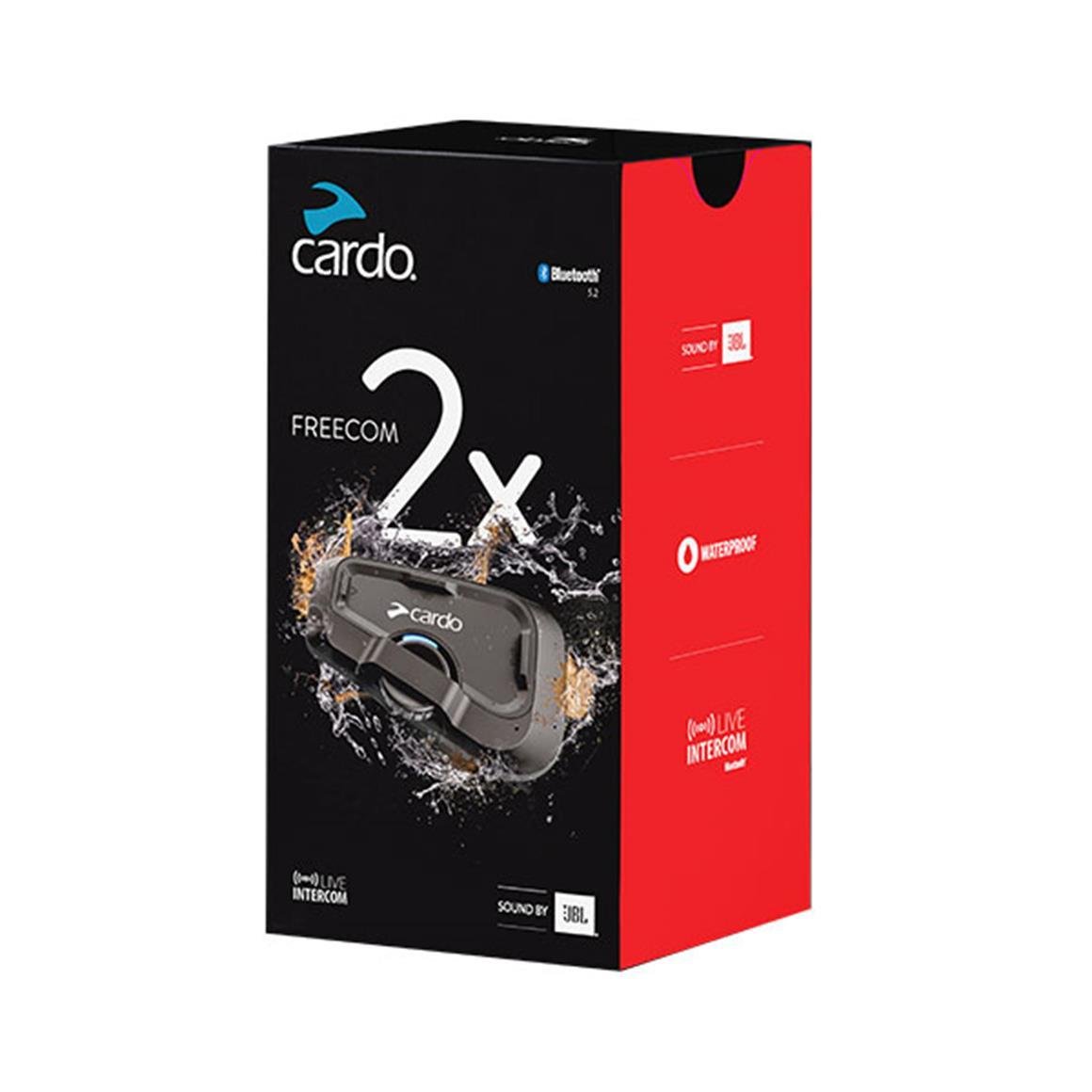 CARDO FREECOM 2X BLUETOOTH VE INTERCOM (İKİLİ PAKET)