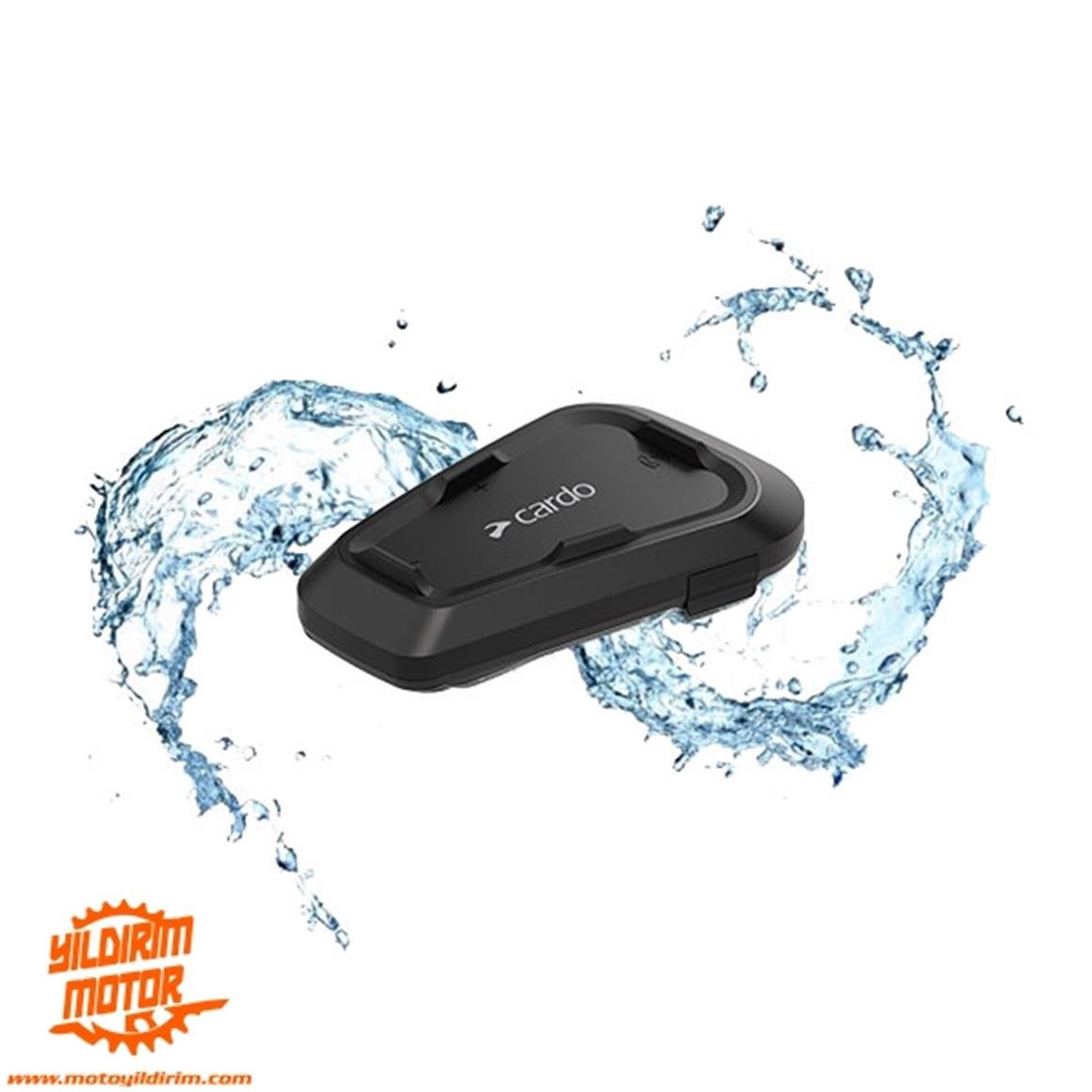 CARDO SPIRIT BLUETOOTH VE INTERCOM (TEKLİ PAKET)