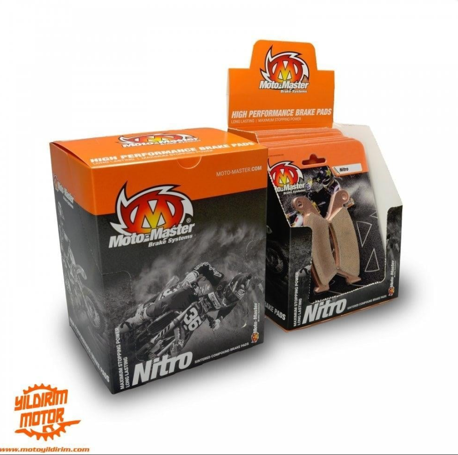 MOTO MASTER NİTRO BETA ARKA FREN BALATASI
