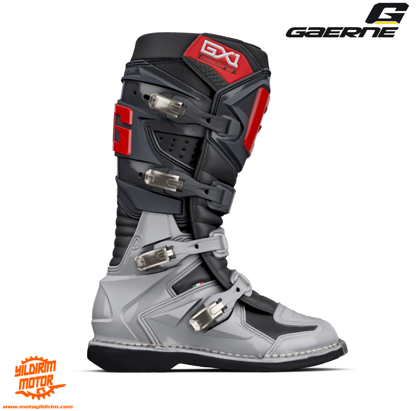 GAERNE GX-1 ANTHRATICE GRİ KIRMIZI BOT