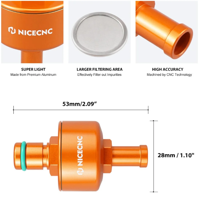 NICECNC KTM&HSQ&GASGAS YAKIT FİLTRESİ 17-23
