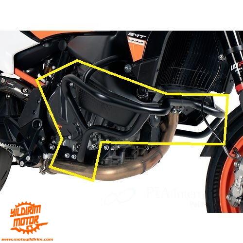 HEPCO BECKER KTM 890 KORUMA DEMİRİ SİYAH