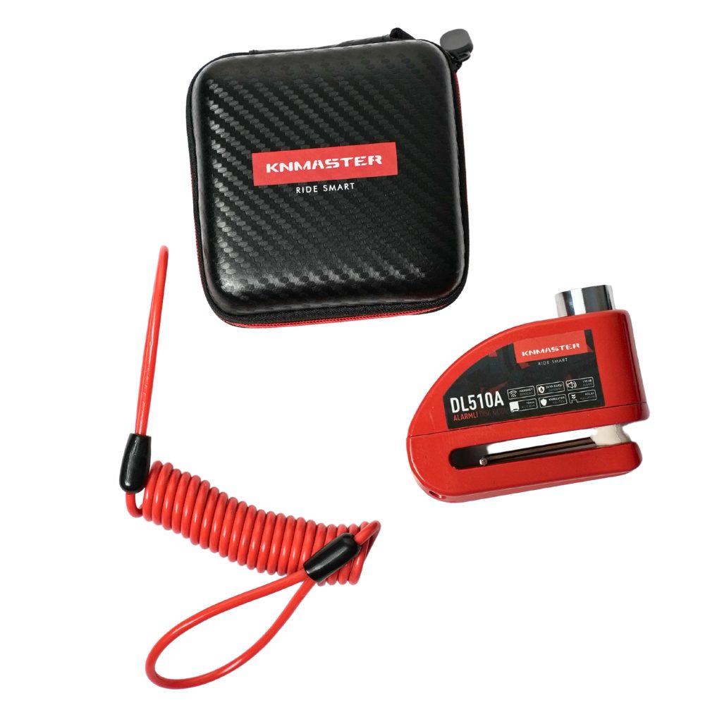 KNMASTER 6MM ALARMLI DİSK KİLİDİ
