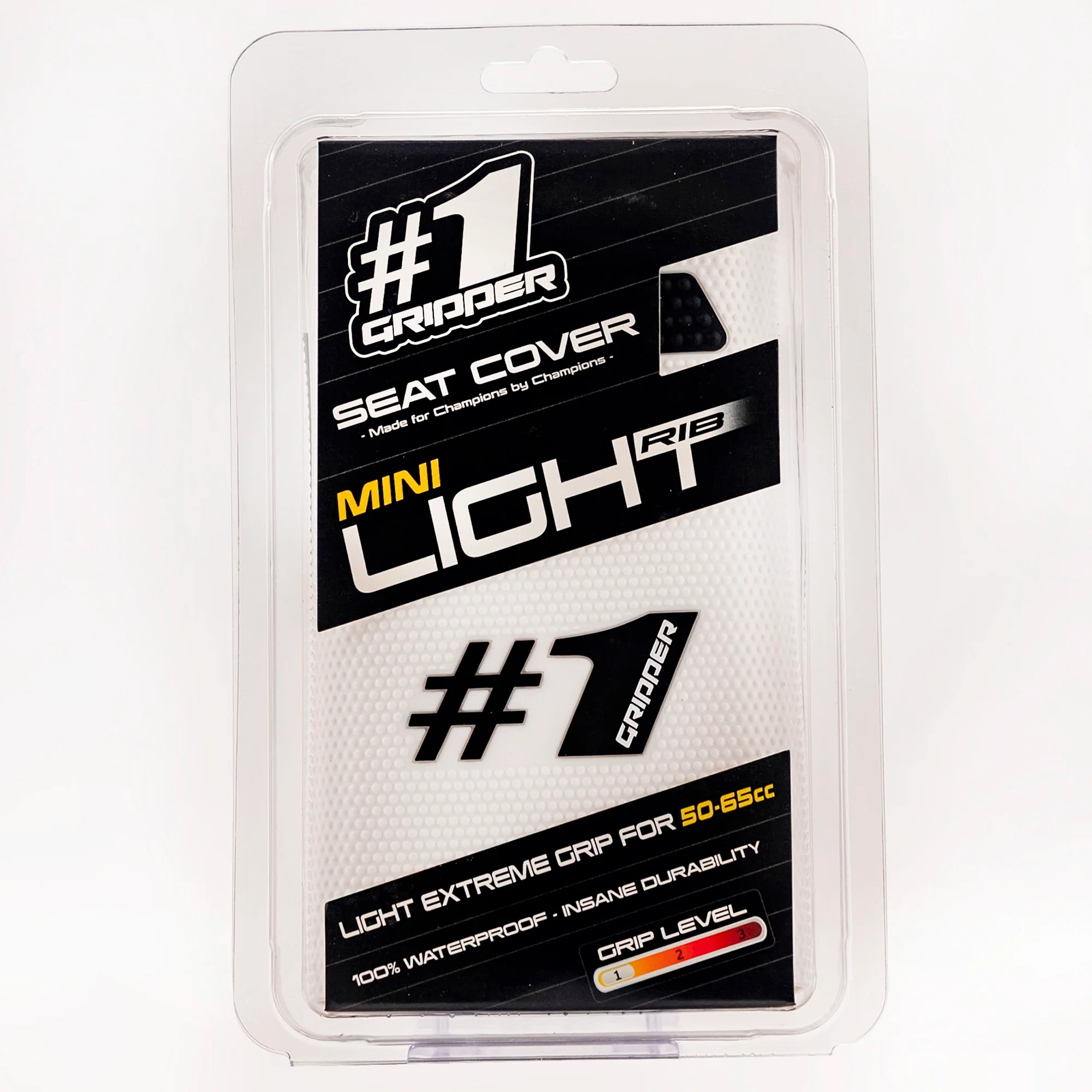 1GRIPPER LIGHT RIB MINI SELE KILIFI BEYAZ SİYAH