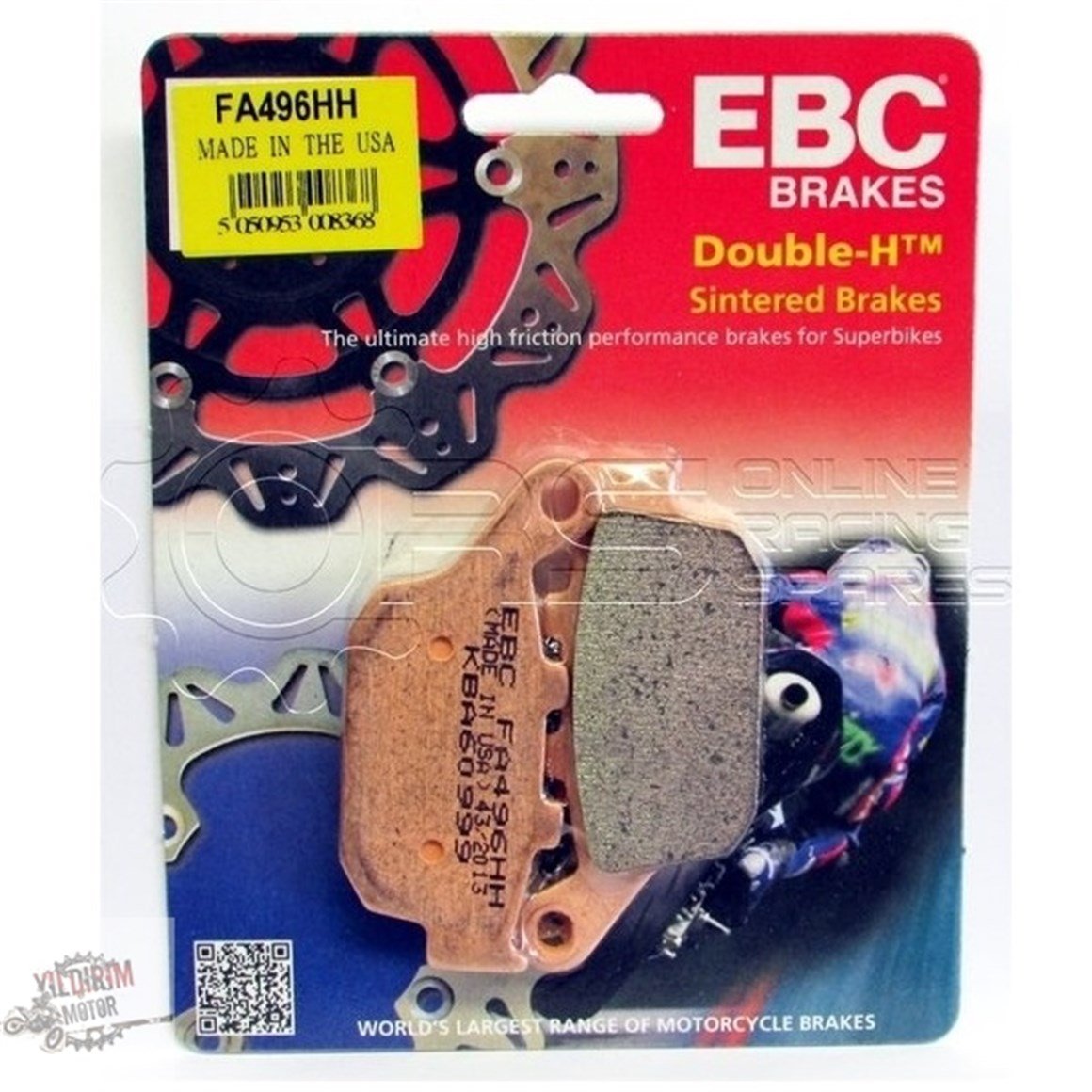 EBC FA496HH Sinter Fren Balatası