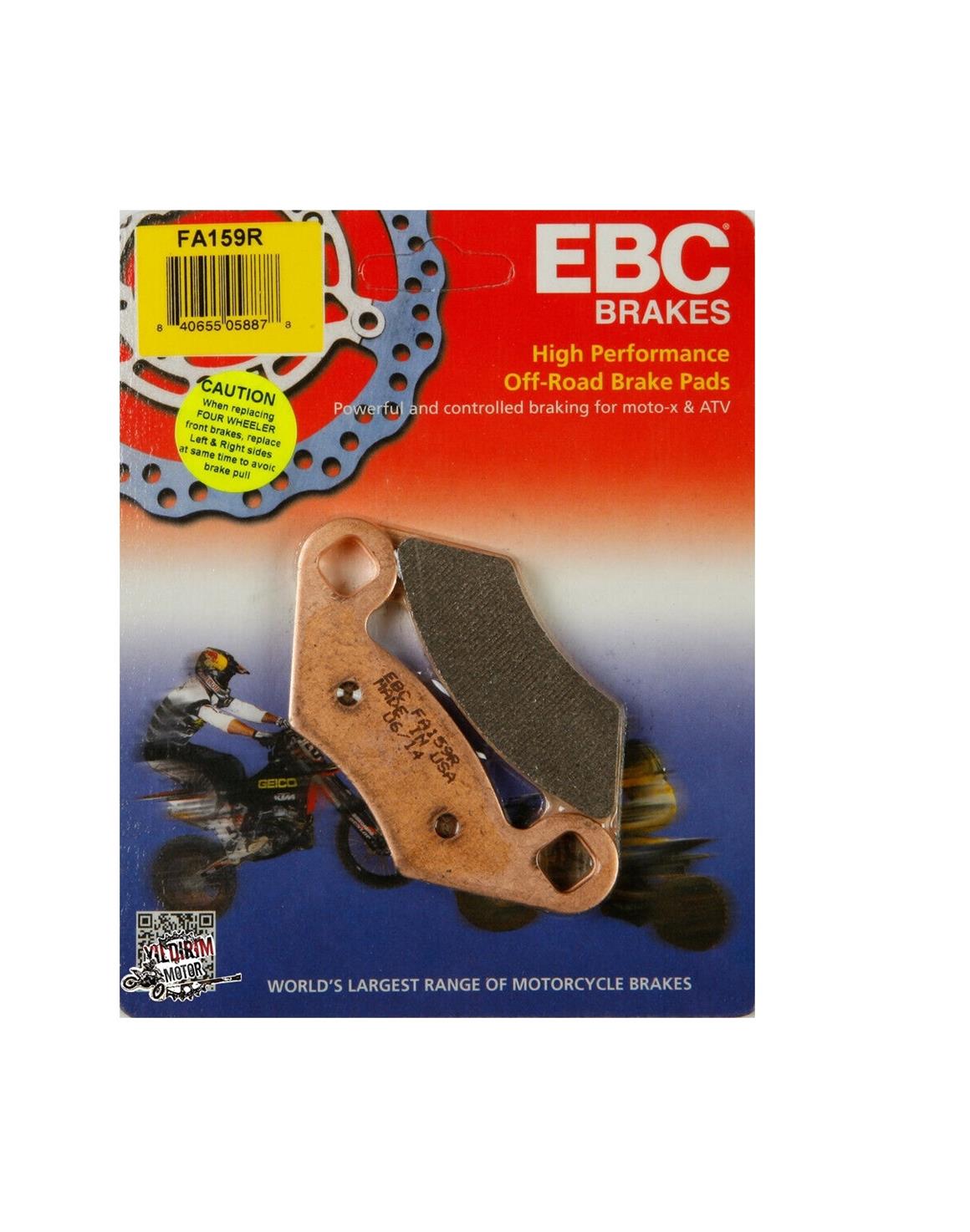 EBC POLARİS SPORTSMAN ÖN ARKA FREN BALATASI