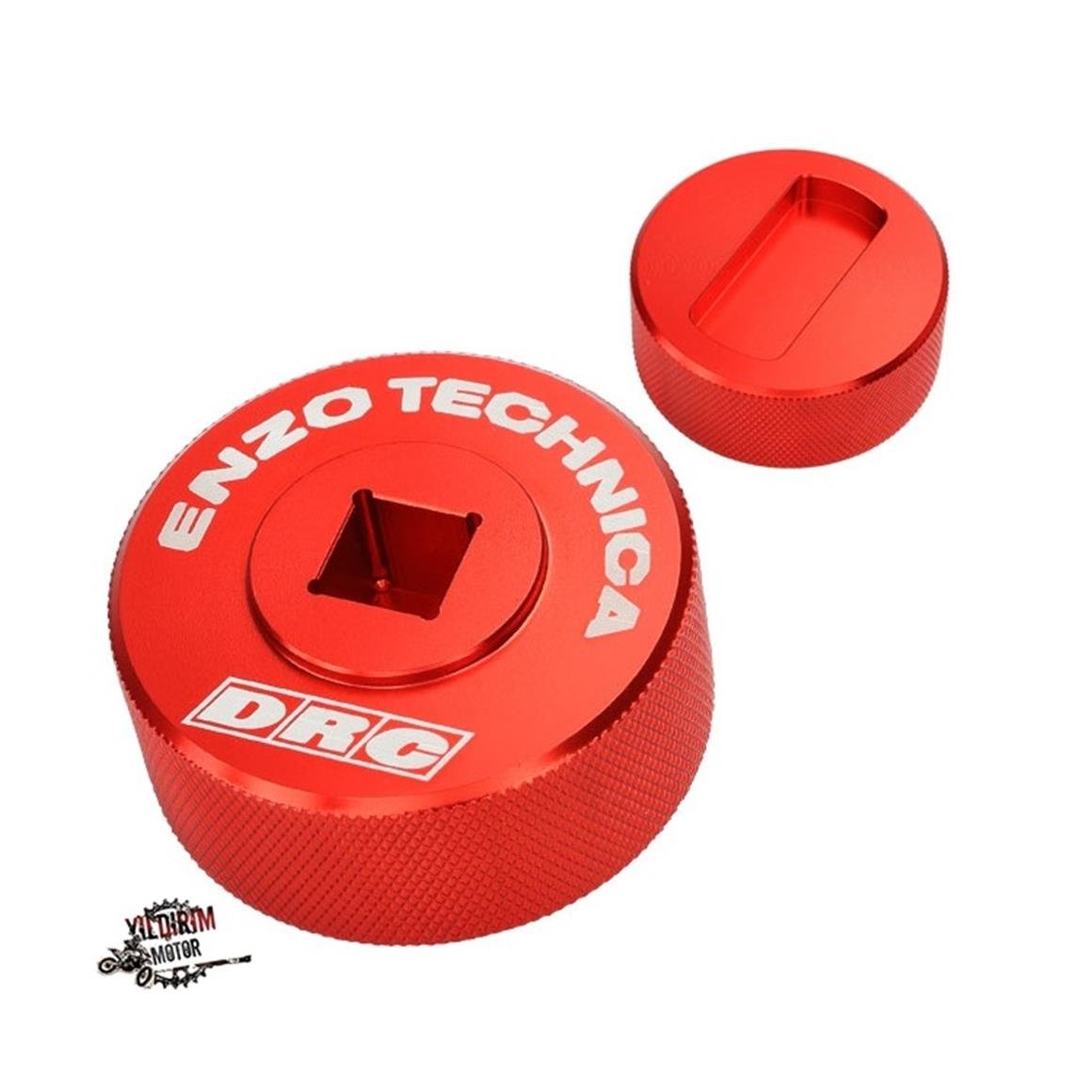 ENZO DRC AMORTİSÖR KAPAK SÖKME APARATI KIRMIZI