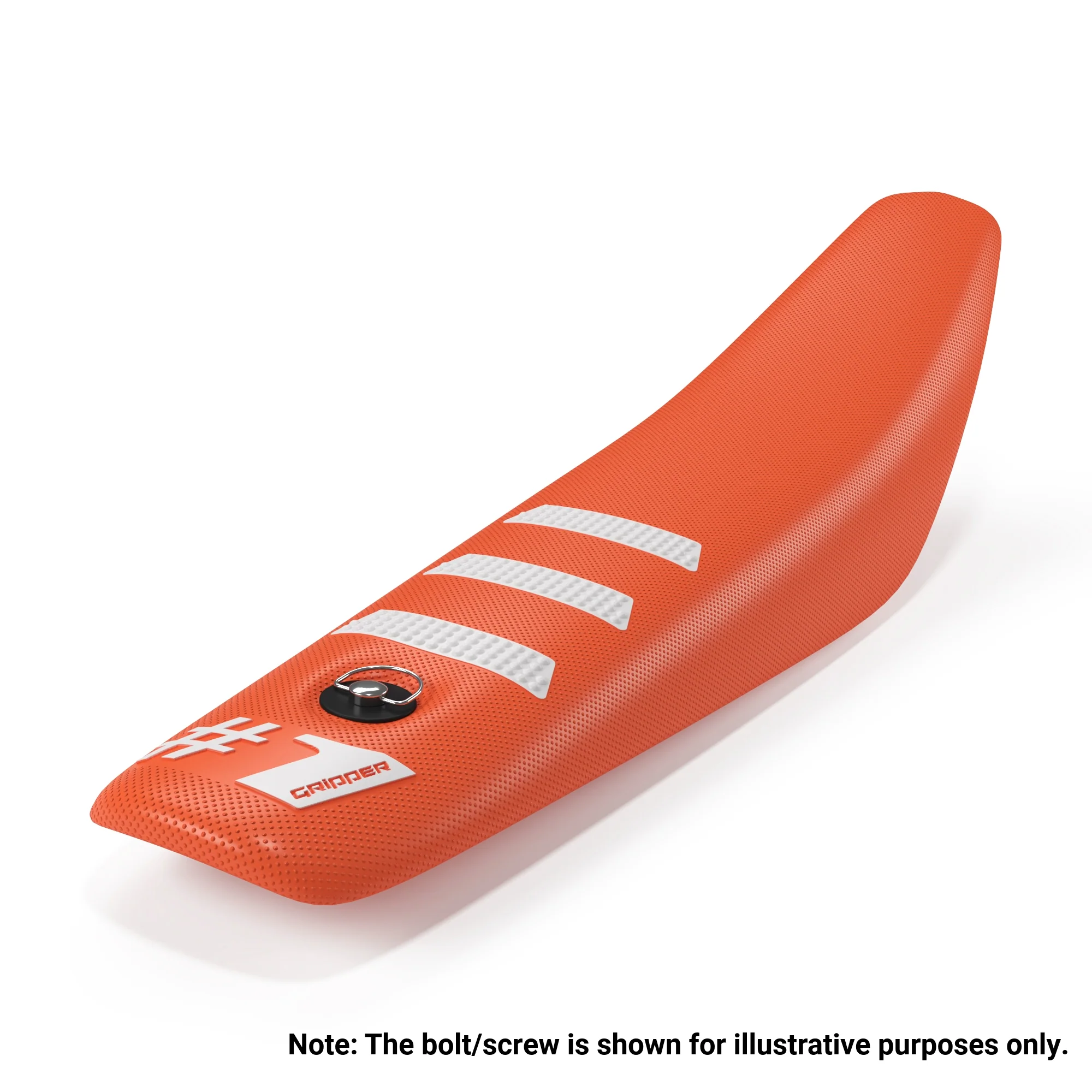 1GRIPPER LIGHT RIB MINI SELE KILIFI TURUNCU BEYAZ